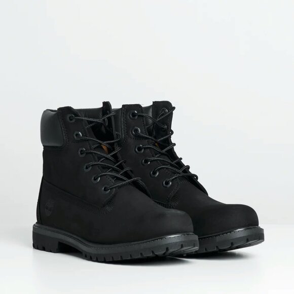 Timberland Icon 6'' Premium Insulated Boots - Women's Black Nubuck - Picture 3 of 8
